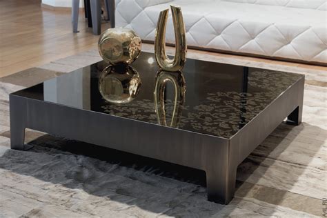 Столик журнальный на металлическом каркасе Gorky, Longhi - Мебель МР