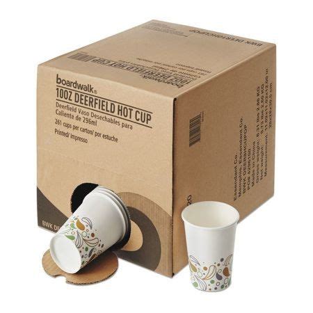 Convenience Pack Paper Hot Cups Oz White Pack Of