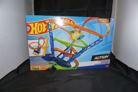 Hot Wheels Hjt Action Spirale Autorennbahn Retourware Neu Gem Ss Beschreibung In