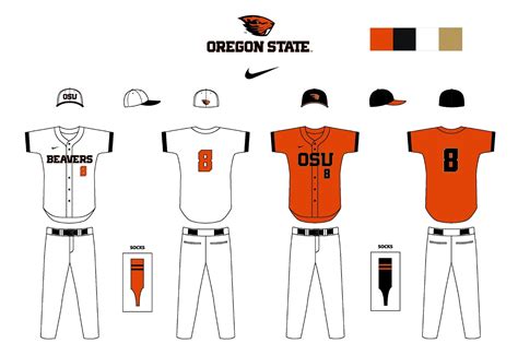 Oregon State Baseball Uniforms Concepts Chris Creamers Sports