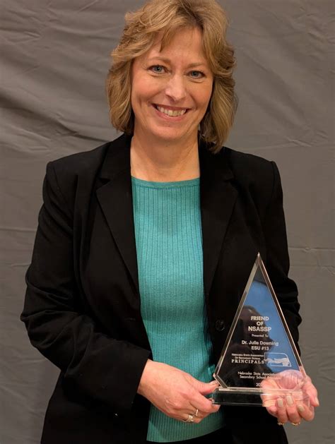 Dr. Julie Downing Honored with Friend of NSASSP Award – KCSR / KBPY