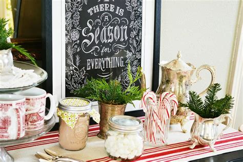 Set Up A Holiday Hot Cocoa Bar HGTV