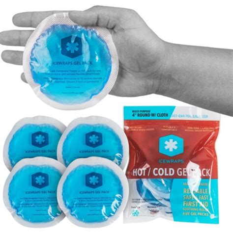 Cewraps Round Hot And Cold Gel Ice Packs Reusable Waters Of Atlantis