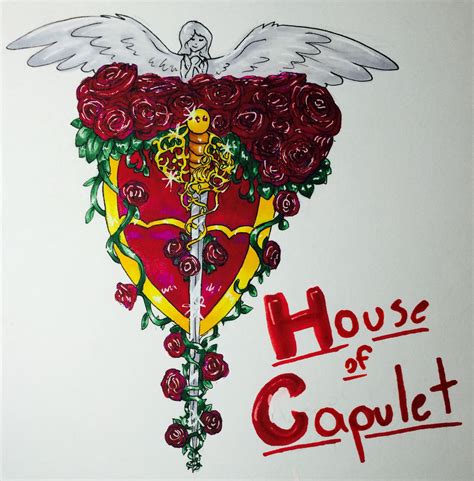 Capulet Family Crest Design by UNICORNKYLIE on DeviantArt