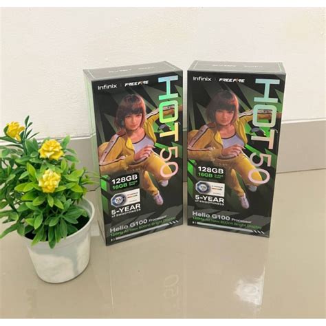 Jual Infinix Hot 50 8 128 GB NEW BNIB NO REPACK Garansi Resmi Shopee Indonesia