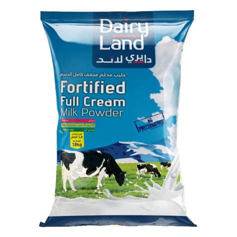 Dairy Land Fortified Full Cream Milk Powder 18kg