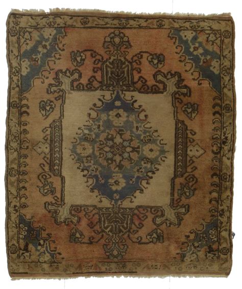 Square Antique Turkish Wool Rug 14277 | Exclusive Oriental Rugs