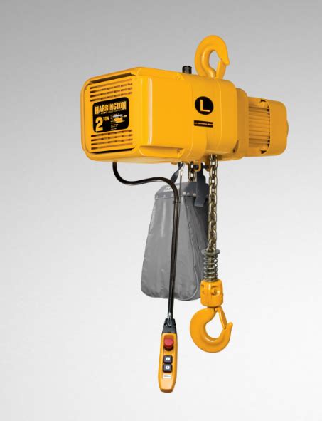 Harrington 1 4 Ton Electric Chain Hoist NER003S Handling Systems