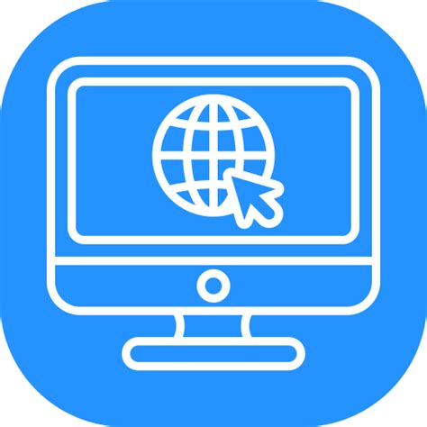 World Wide Web Generic Color Fill Icon