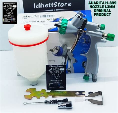 Jual Spray Gun Auarita H Hvlp Gravity Feed Air Nozzle Mm