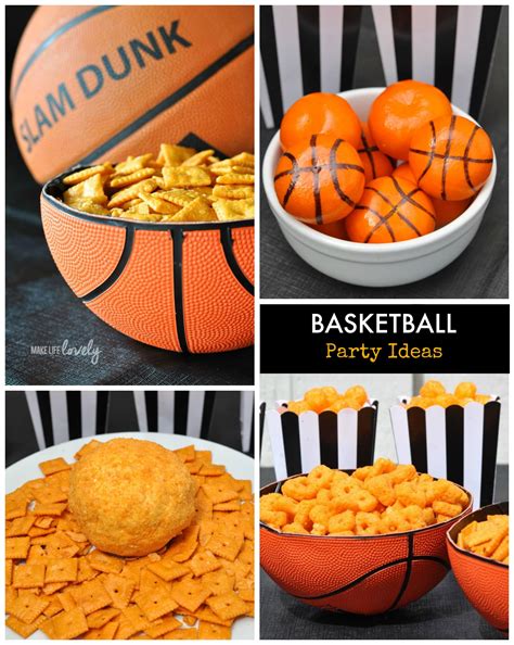 Creative Basketball Party Ideas - Make Life Lovely