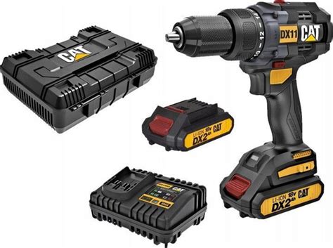 Дрель-шуруповерт CAT DX11 18 в 2 х 2 Ач аккумулятор - купить в интернет ...
