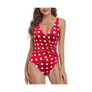 Jfan Costumi Interida Bagno Per Donna Monokini Scollo A V Bikini Push Up Costume Da Bagno Donna