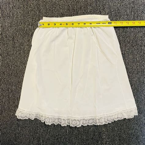 Vintage Slip Lingerie Gossard Artemis Net White Lace Gem