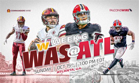 Commanders Vs Falcons How To Watch Listen Stream Week 6 Meeting