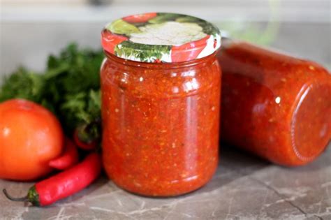 Грузинская аджика из острого перца на зиму: рецепт с фото (+отзывы)