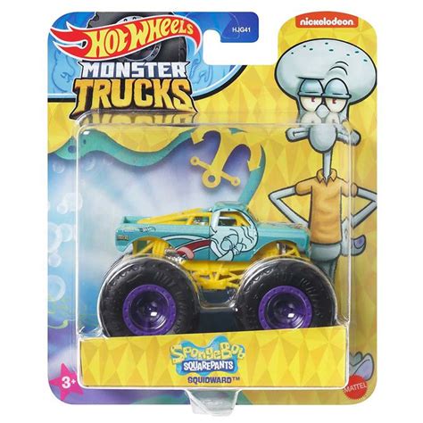 Hot Wheels Spongyabob Monster Trucks Tunyacsáp Mattel vásárlás a Játékshopban
