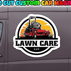 Custom Car Magnet Sign Personalized Logo for Your Car Van Truck ...