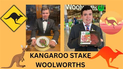 Food Review On The Kangaroo Steak From Woolworths Youtube