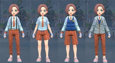 Lista de ropa y cómo cambiar la ropa Pokemon Scarlet and Violet SV