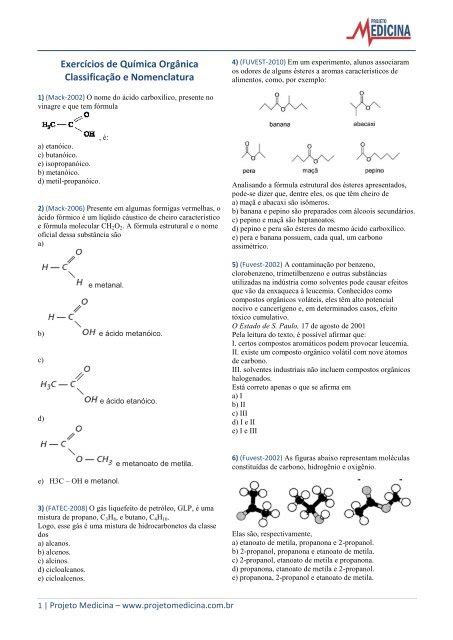 quimica_organica_exercicios_classificacao_nomenclatura_gabarito
