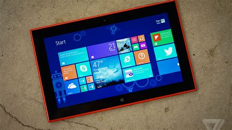 Nokia Lumia 2520 Review The Verge