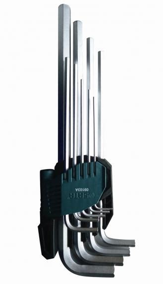 Набор угловых шестигранников SATA 09103 "Extra Long" 9 предметов (1,5-10мм)