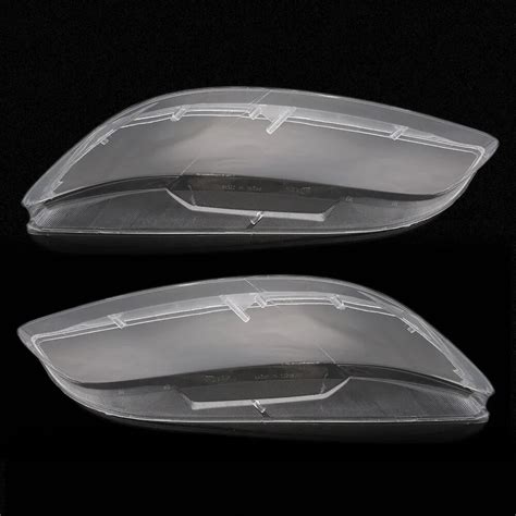 Pcs Headlight Lens Car Headlamp Lense For Mazda Lampcover