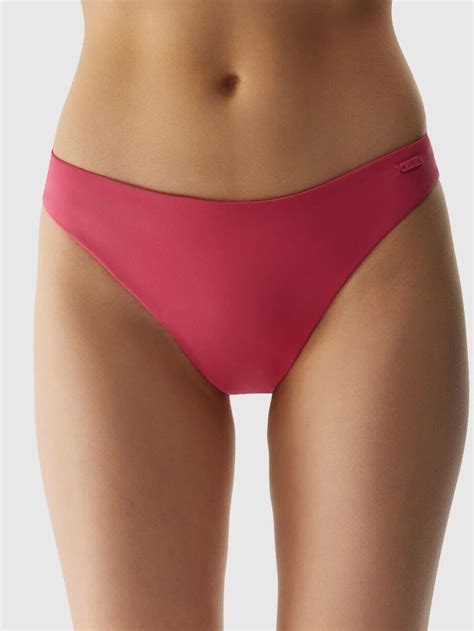 Dół od bikini damski 4F 4FWSS24UBKBF048 54S Różowy 4F Sport Sklep EMPIK