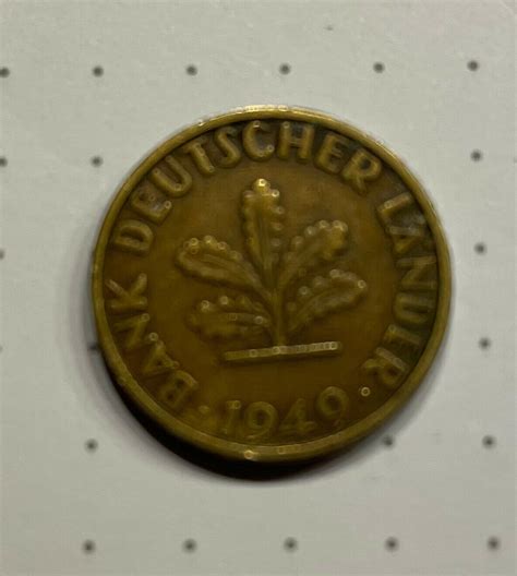 Pfennig J Bank Deutscher L Nder Rarit T Ebay