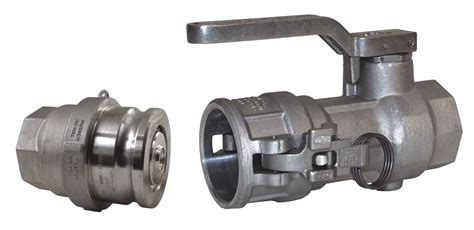 Dry Break Cam Groove Couplings Capital Rubber Corp