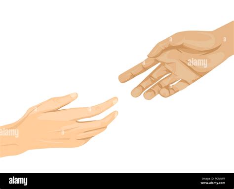 Manga Hands Reaching Out Clipart