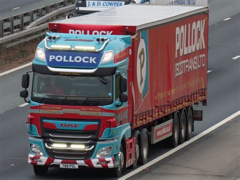 Pollock Scotrans Daf Xf T Psl On The A M Southbound Flickr