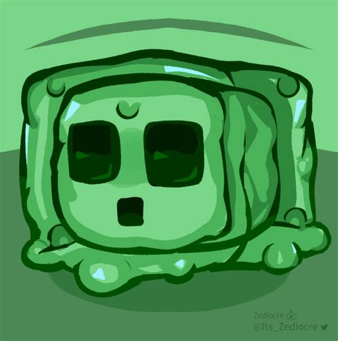 Made Slime Fanart Rminecraft