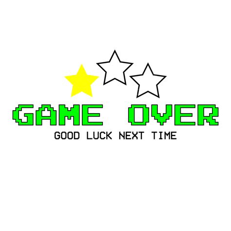 Game Over Pixel Vector Art Png Game Over Design Modern Vector Play Player Retro Png Image