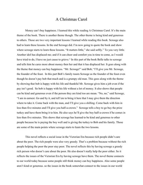 A Christmas Carol Quotes With Page Numbers 3