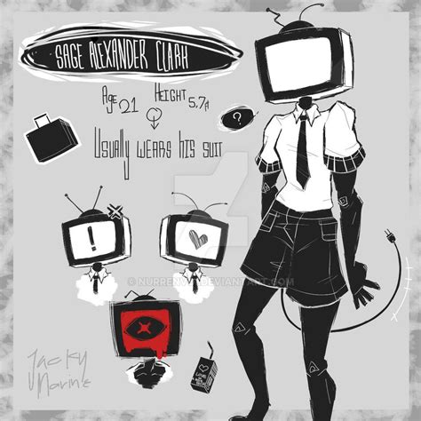 Tv Head Oc By Nurrenvoi On Deviantart