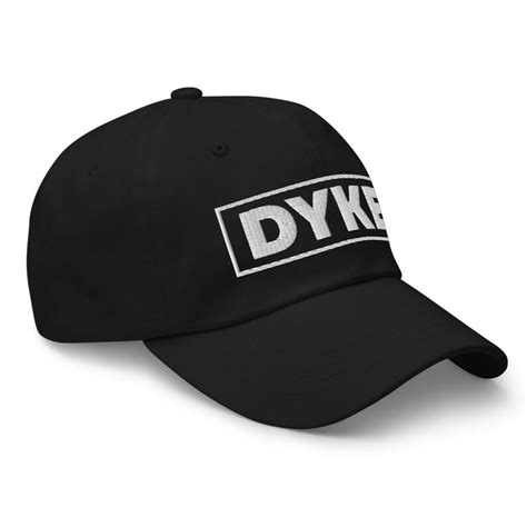 DYKE Embroidered Hat Lesbian Pride Butch Femme WLW Wear Etsy