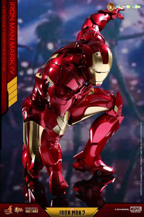 Hot Toys Mms D Iron Man Th Scale Mark Iv Collectible Figure