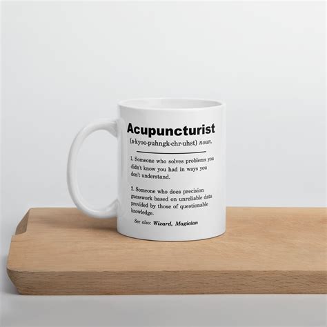 Acupuncturist, Acupuncturist Gift, Acupuncturist Definition Mug