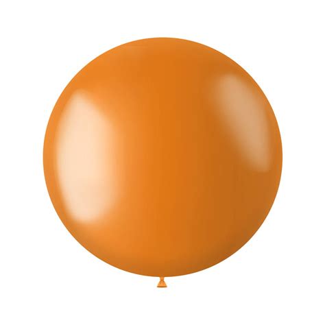 Latexballons Radiant Xl Metallic Marigold Orange Penta Vertriebs Ag