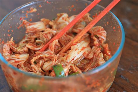 Napa Cabbage Kimchi - Girl Cooks World