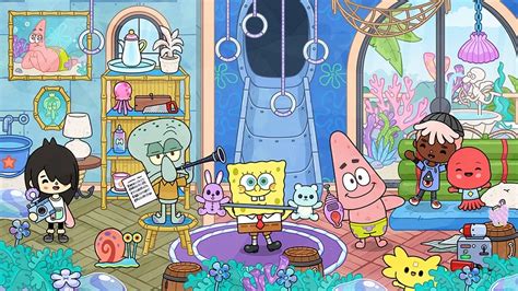 Bikini Bottom Spongebob House
