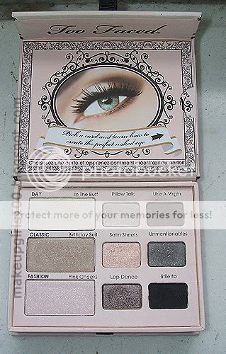 Make Up Girls Too Faced Naked Eye Palette Swatches E Review