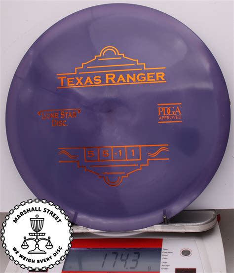 Lsd Bravo Texas Ranger • Marshall Street Disc Golf