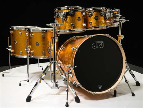 DW Performance Series 6pc Kit Gold Sparkle