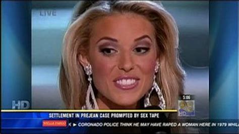 Carrie Prejean S Sex Tape Puts End To Suit Against Pageant Officials