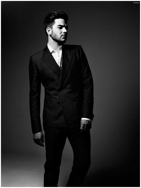 Adam Lambert Poses For Hunger Photo Shoot Talks Keeping It Real The Fashionisto Adam