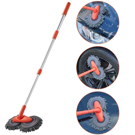 Buy Jlife Car Wash Brush Mop With Long Handle Rotation Chenille