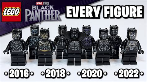 EVERY LEGO Black Panther Minifigure | Brick Finds & Flips